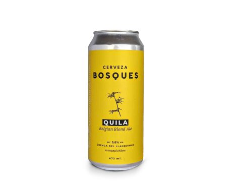 Bosques Quila Belgian Blond Ale 470cc