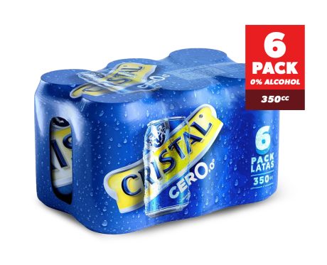 Cristal Cero.0 Pack Lata 350cc