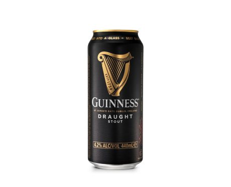 Cerveza Guinness Draught Stout 440cc
