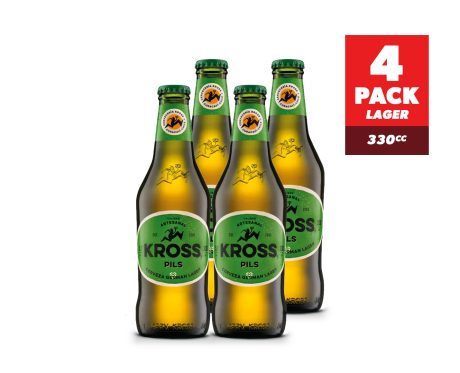 Kross Pils Canasta x4 Botellín 330cc