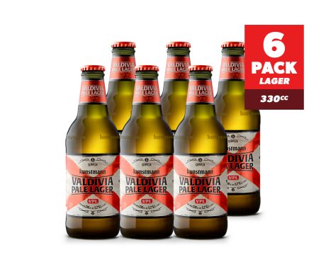 Cerveza Kunstmann Valdivia Pale Lager Pack 6x 330cc