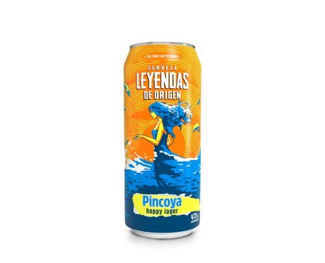 Leyendas de Origen Pincoya Hoppy Lager 473cc