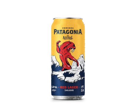 Cerveza Patagonia Austral Red Lata 470cc