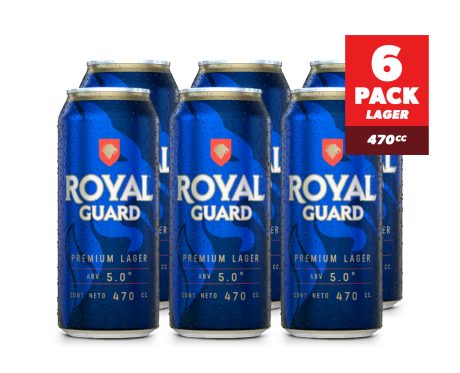 Royal Guard Pack x6 Lata 470cc