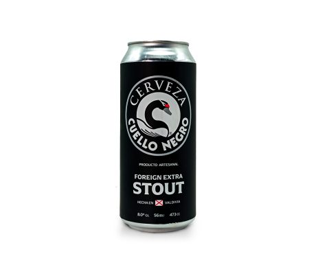 Cerveza Cuello Negro Stout Lata 473cc