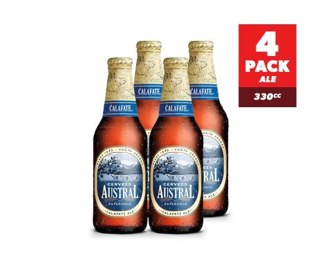 Cerveza Austral Calafate Pack x4 330cc