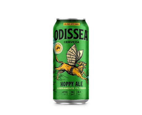 Cerveza kross Odissea Hoppy Ale Lata 470cc